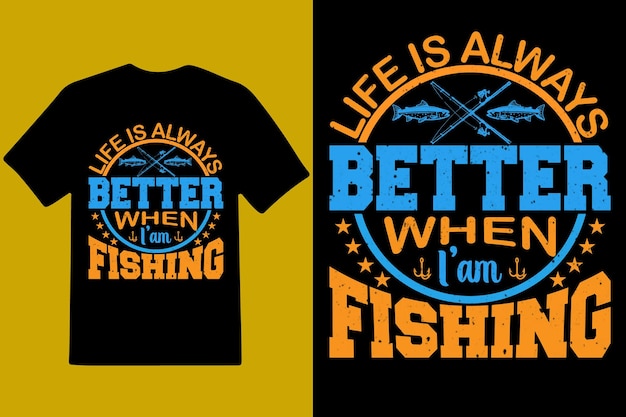 fishing t shirt design