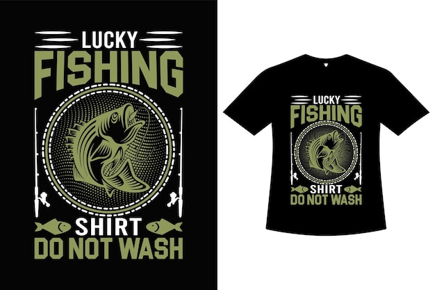 Fishing Tshirt design template image vector