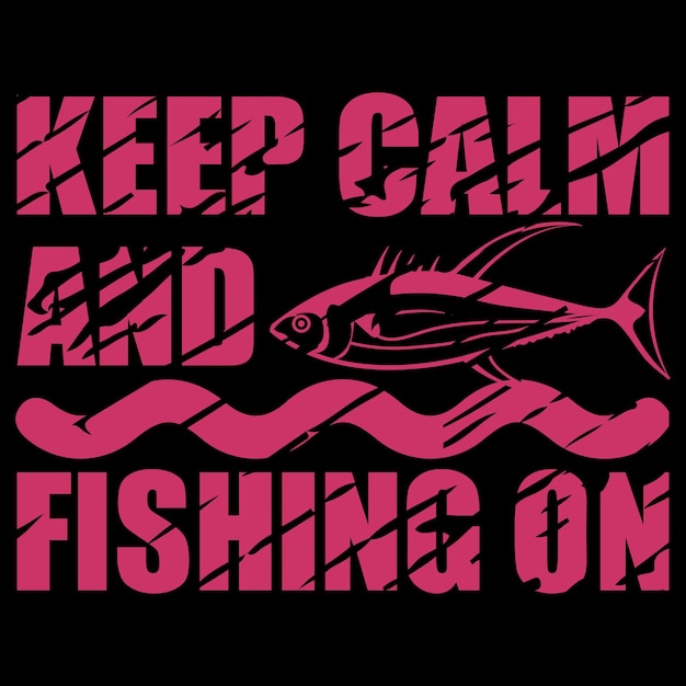 Fishing TShirt Design