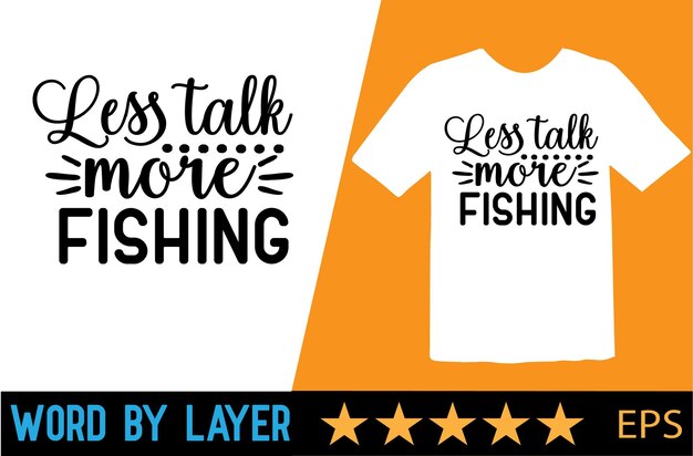Premium Vector  Fishing tshirt typography vector design