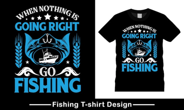 Premium Vector  Fishing typography vector retro vintage t-shirt