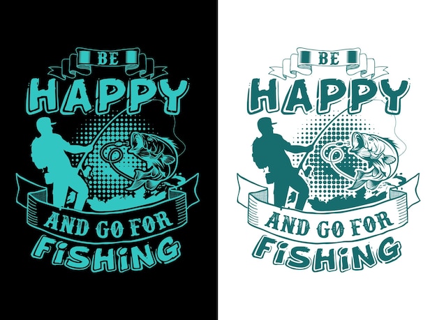 Fishing typography vector tshirt design graphic element