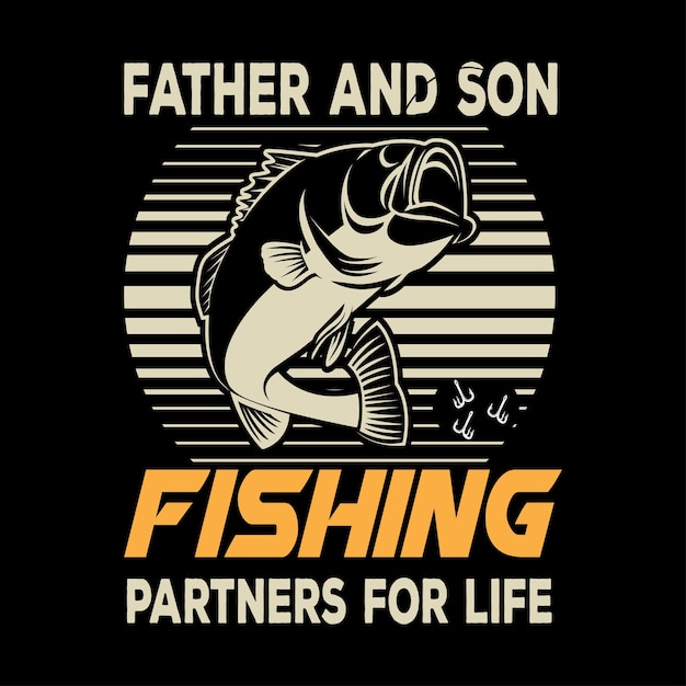 Fishing typography vector tshirt design