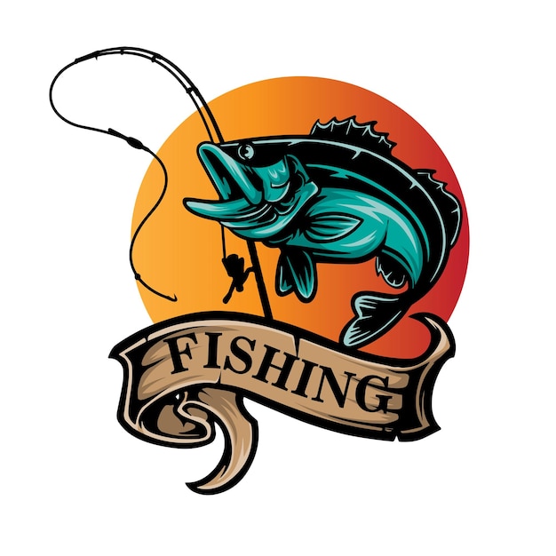 Fishing vector illustration