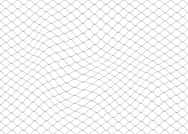 Fishnet 원활한 패턴 물고기 그물 배경 또는 축구 목표 메쉬 벡터 로프 선 텍스처 낚시 그물 패턴 또는 축구 목표 및 축구 스포츠 그물 배경 또는 매듭 격자 레이스가 있는 그물