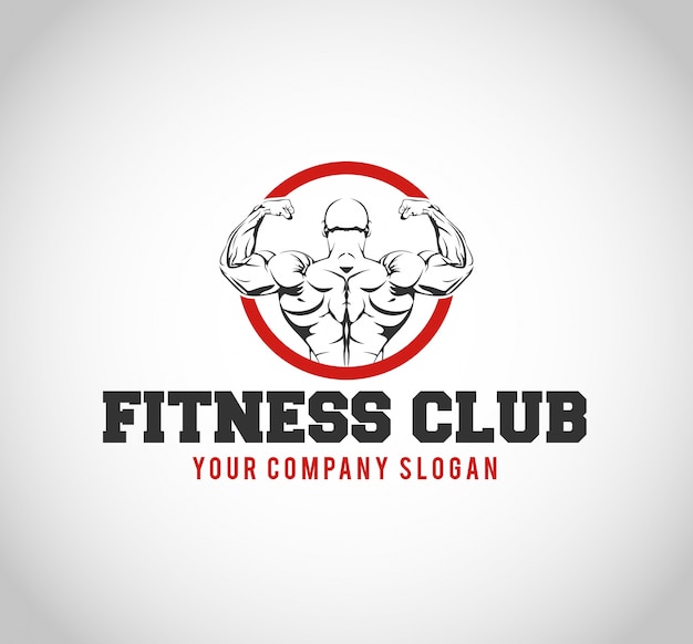 Fitness club logo