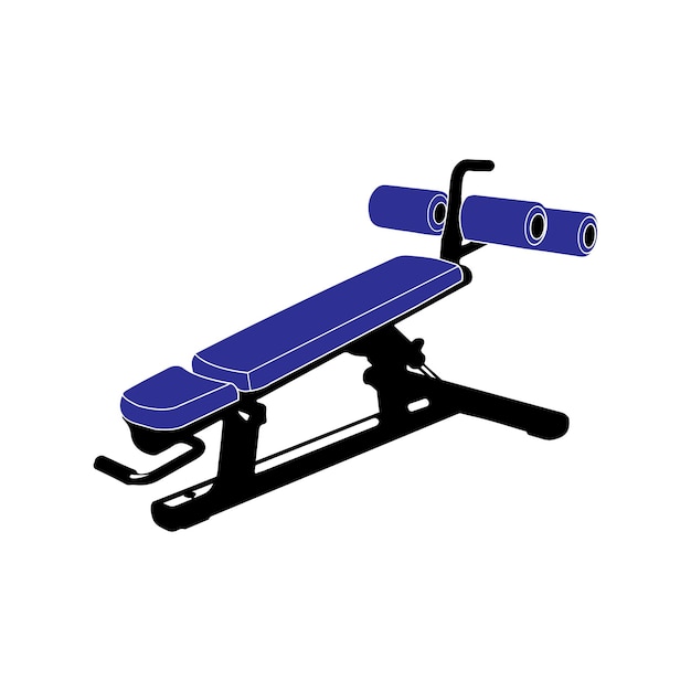Fitness exercise equipment icon