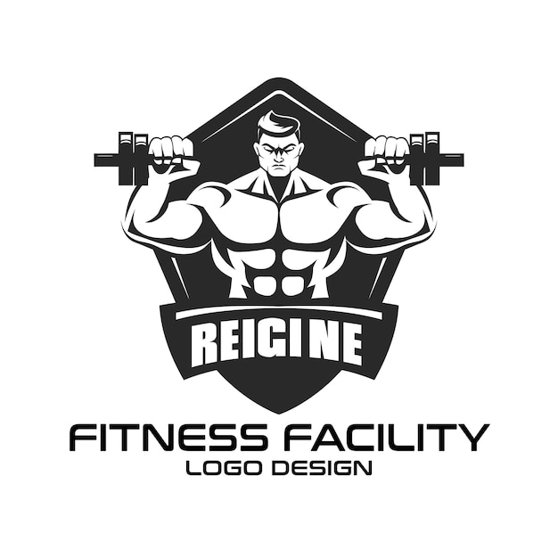 Fitness Facility Vector Logo Design