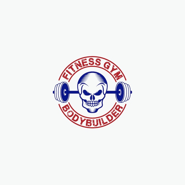 Fitness gym- badges-logo