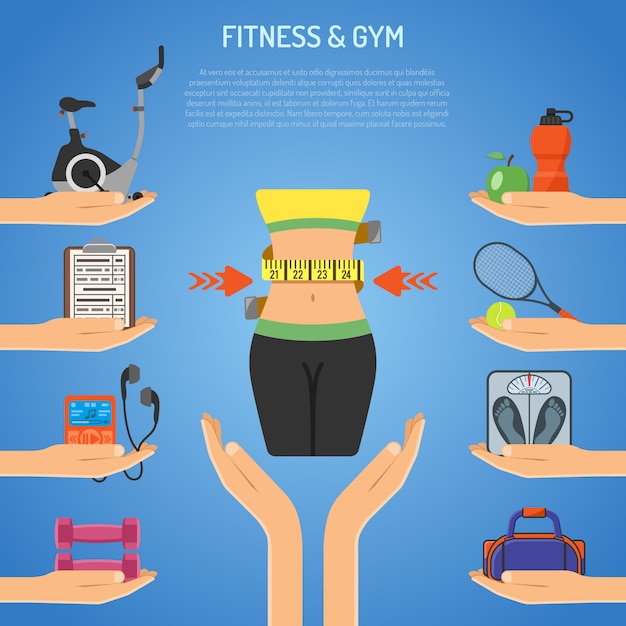 Fitness & gym concept