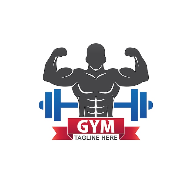 Vector fitness gym logo