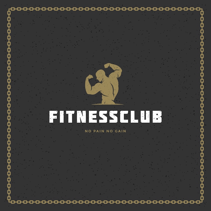 Vector fitness gym logo