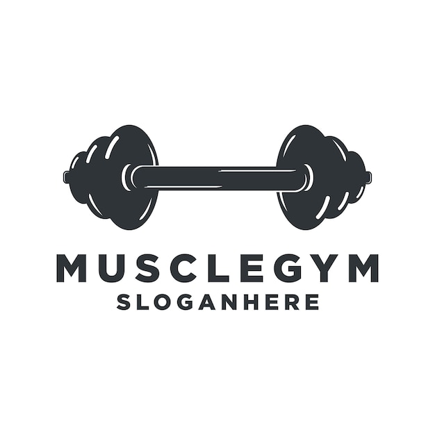 fitness gym sport vector logo design