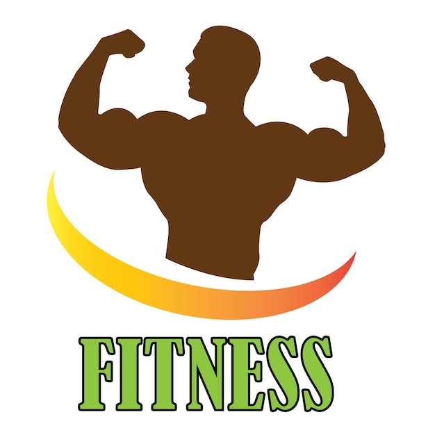 Fitness icon logo vector design template