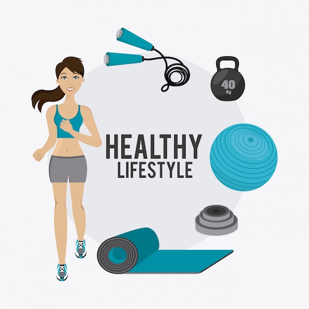 Fitness lifestyle design.