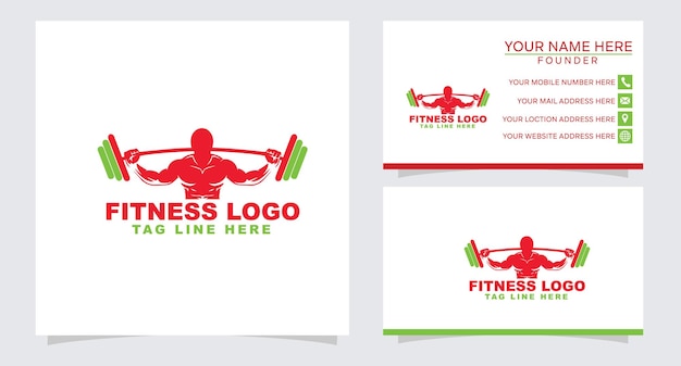 Fitness Logo Business Card