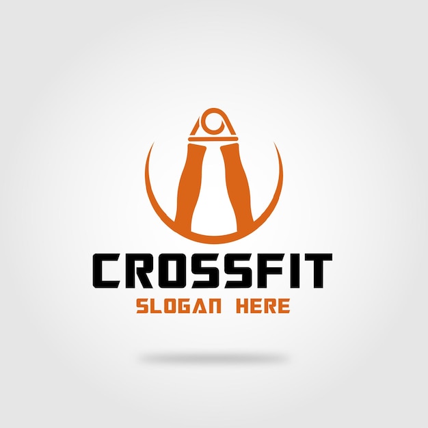 Fitness logo design for gym sport and fitness center