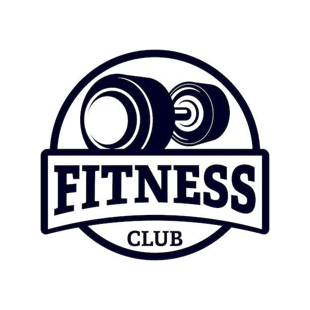 Logo sportivo di fitness logo design