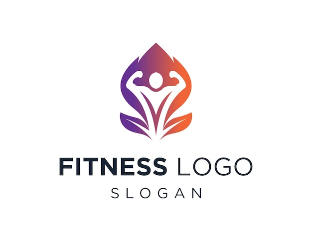 Fitness logo ontwerp