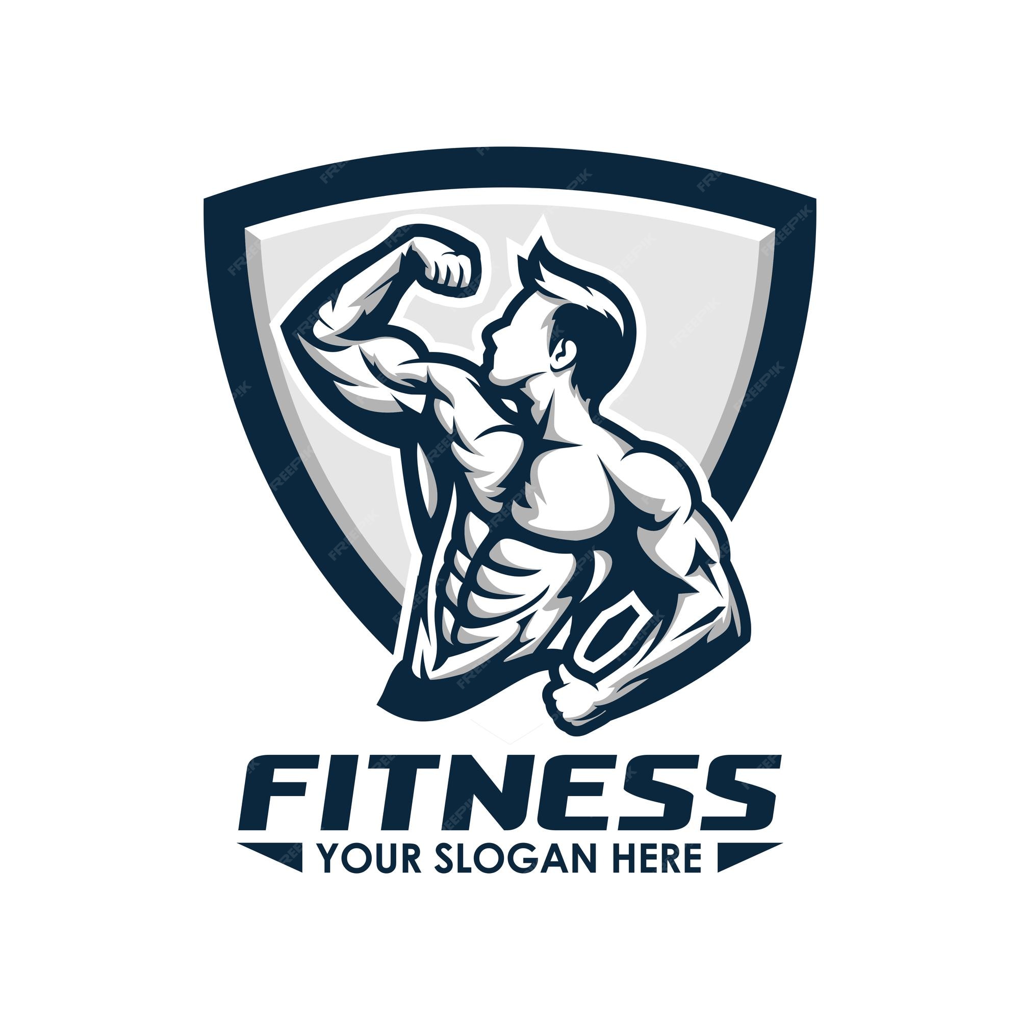 Premium Vector | Fitness logo