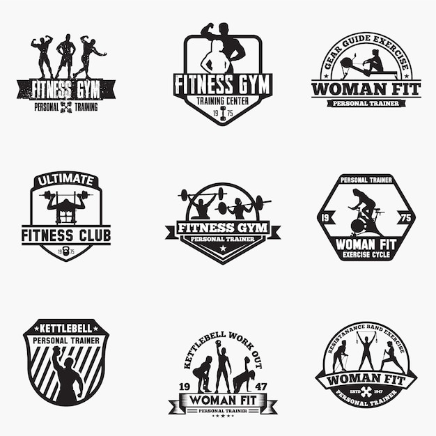 Fitness-logobadges