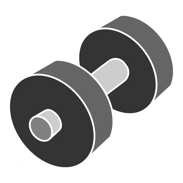 Vector fitness pictogram vectorillustratie