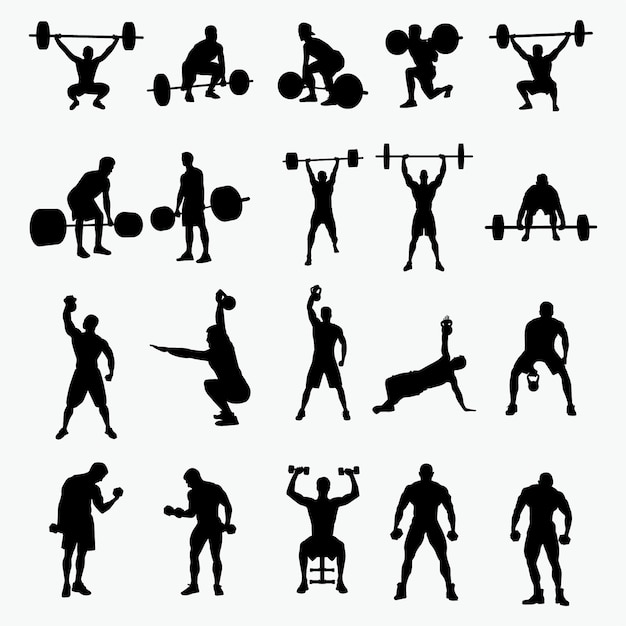 Fitness silhouette