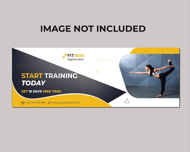 Fitness social media and Instagram post Design template