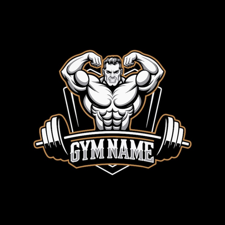 Vector fitness t shirt design for gym