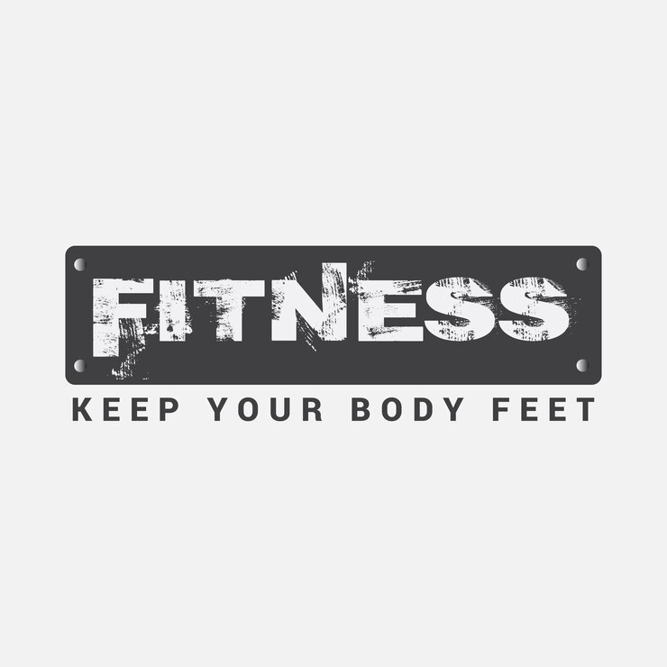 Vector fitness tshirt design