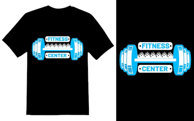 Fitness Tshirt Design