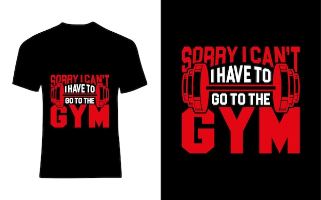 Vector fitness tshirt design