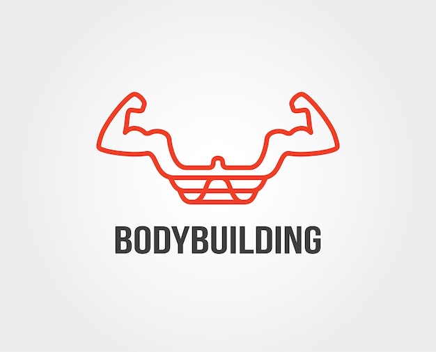 Fitness vector logo  template