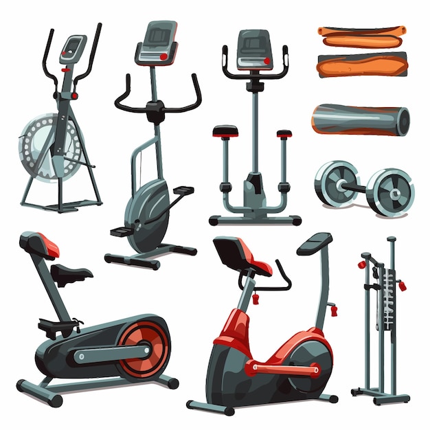 Vector fitnessapparatuur