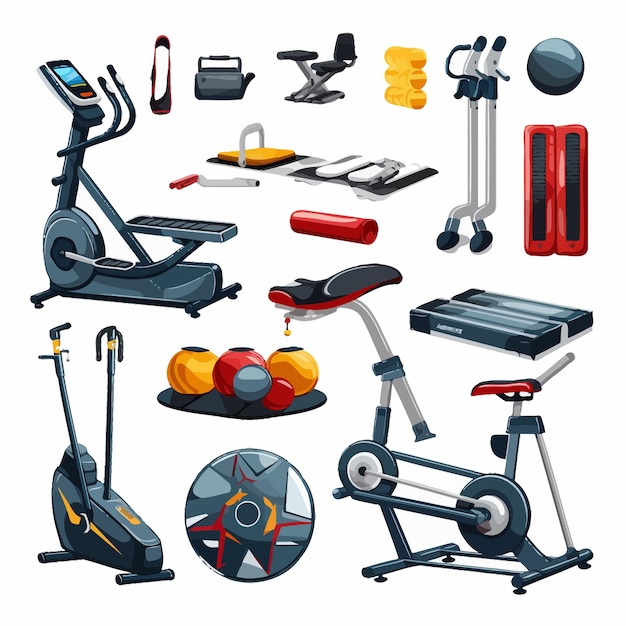 Vector fitnessapparatuur