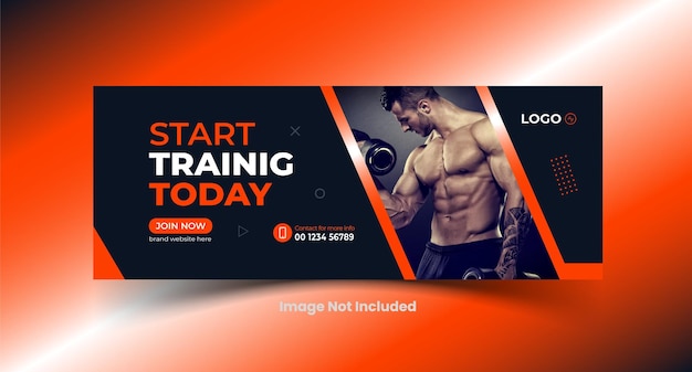 FitnessGym Facebook-omslag