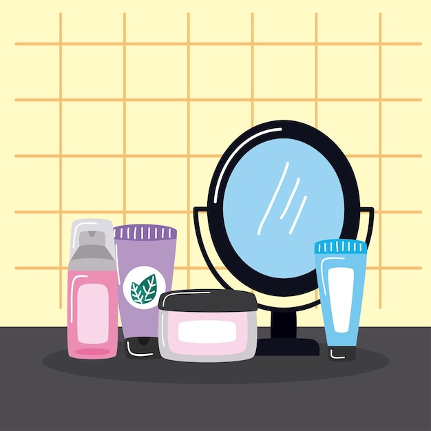 Five beauty salon items