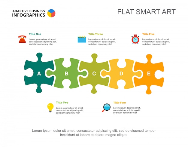 Five Elements Model Slide Template