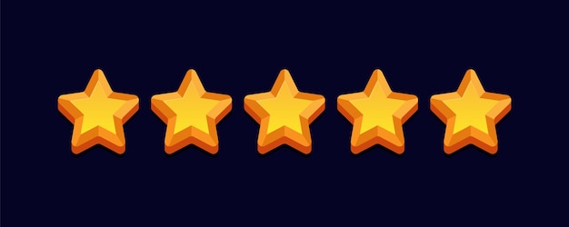 Five stars rating