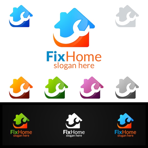 Логотип fix home