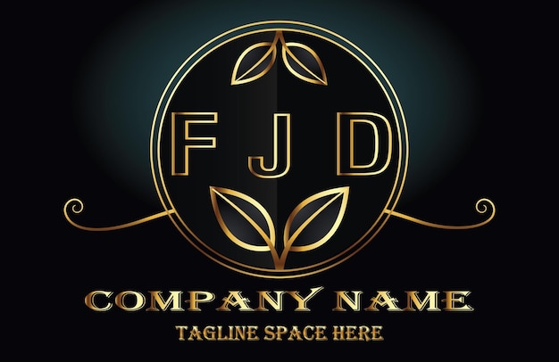 FJD Letter Logo