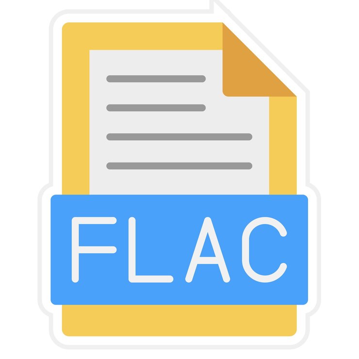 Vector flac icon