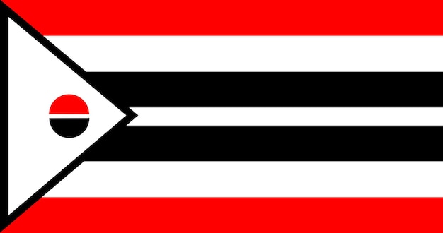 Флаг арапахо векторное изображение