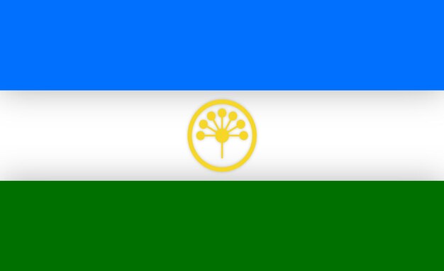 A flag of bashkortostan