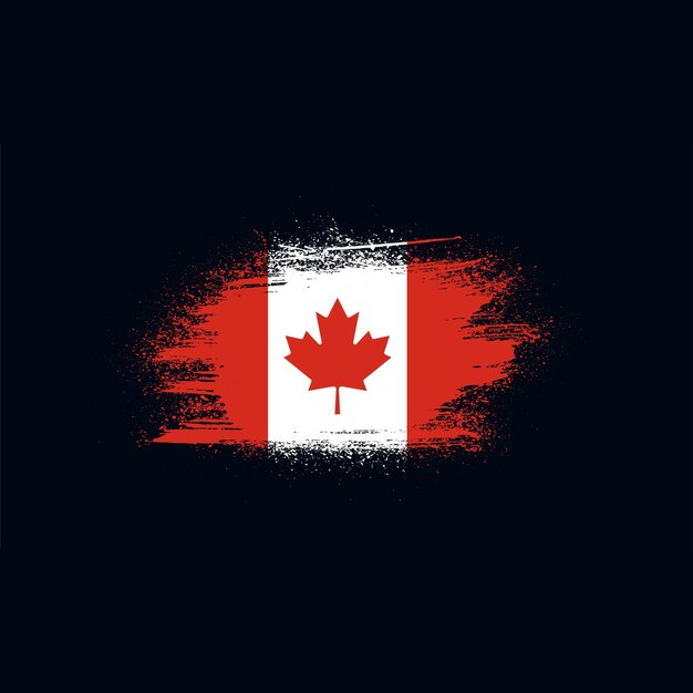 Vector flag canada vector design ca