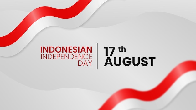 flag, celebration, vector, indonesia, illustration, banner, independence, august, indonesian, symbol