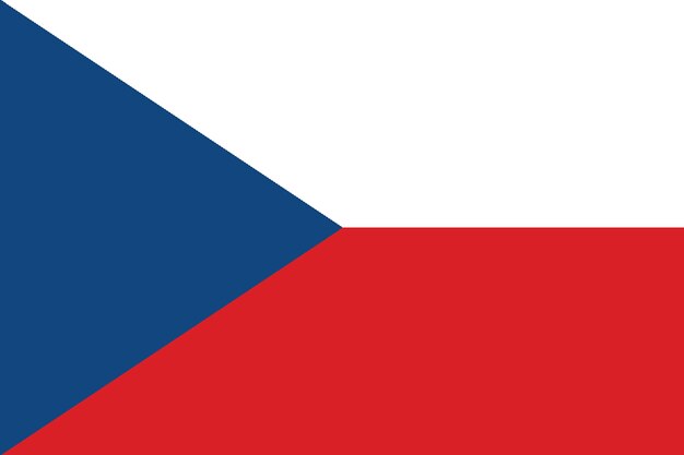 Flag of the czech republic flag nation