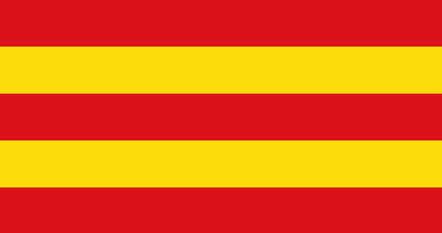 Flag of Drogenbos Municipality in Belgium vector image