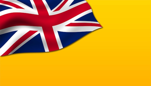 Flag of england background.