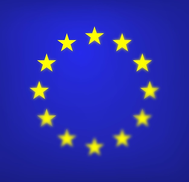 Vector flag of european union eu